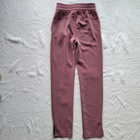 Lululemon Brushed Softstreme Split-Hem High-Rise Relax Casual Pant- Red Merlot - Picture 3 of 10